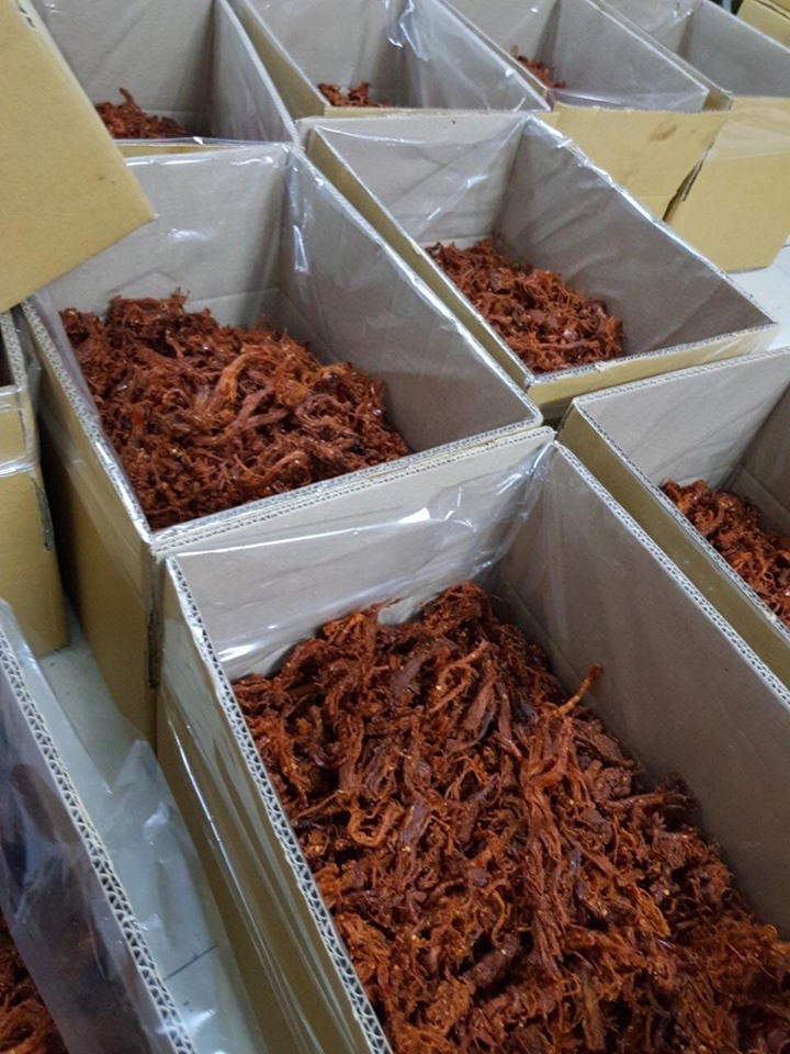 1 LẠNG THỊT BÒ KHÔ SỢI THƠM NGON (HEO GIẢ BÒ)