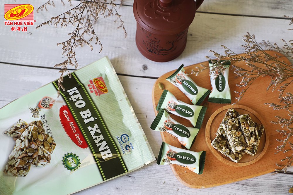 Kẹo bí xanh 200gr Tân Huê Viên