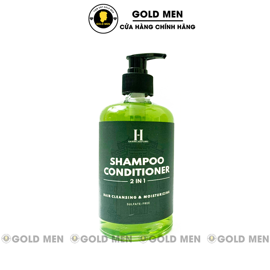Dầu gội xả Saigon Hustlers 2 in 1 Shampoo & Conditioner