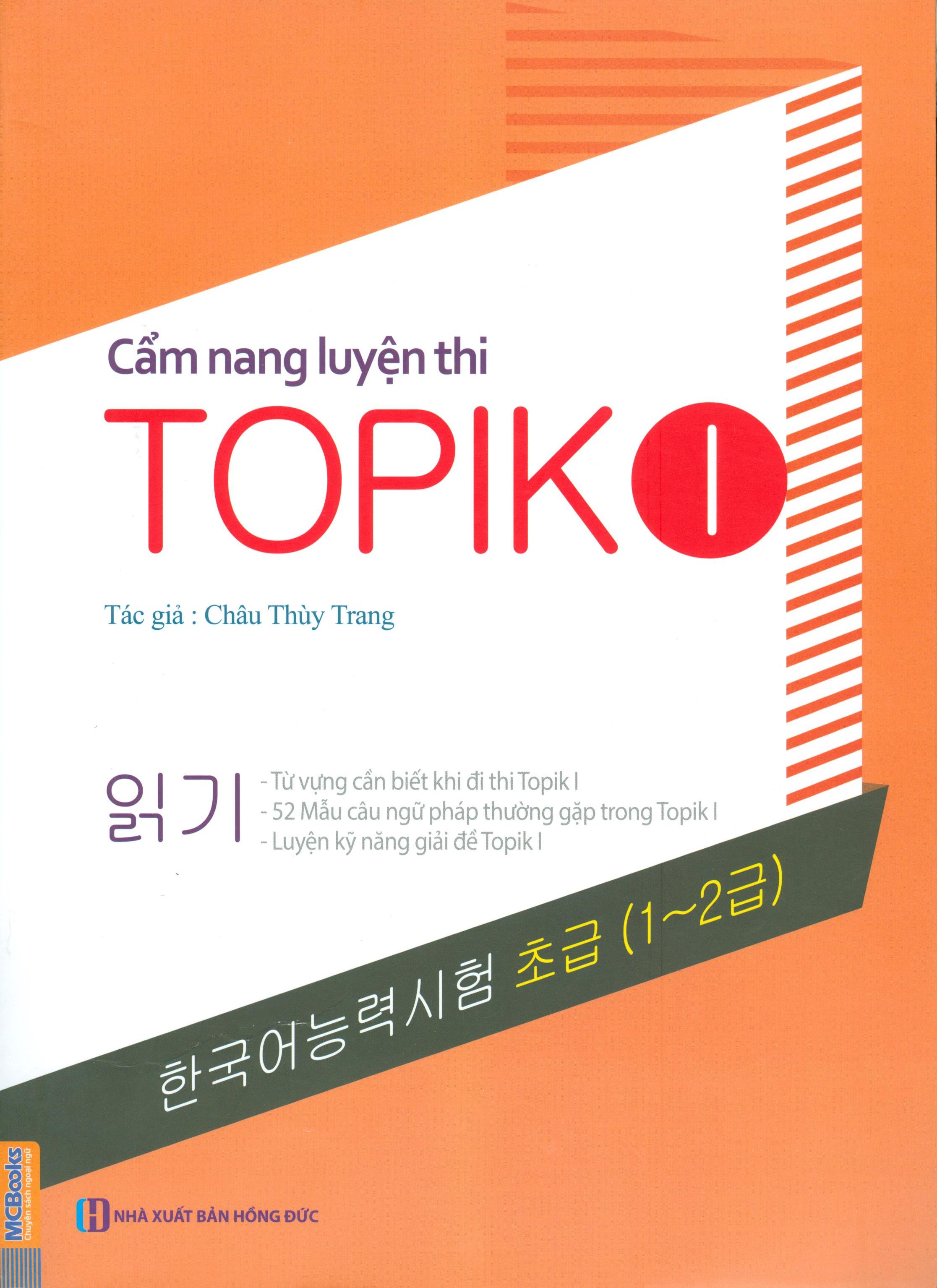 Cẩm Nang Luyện Thi Topik I