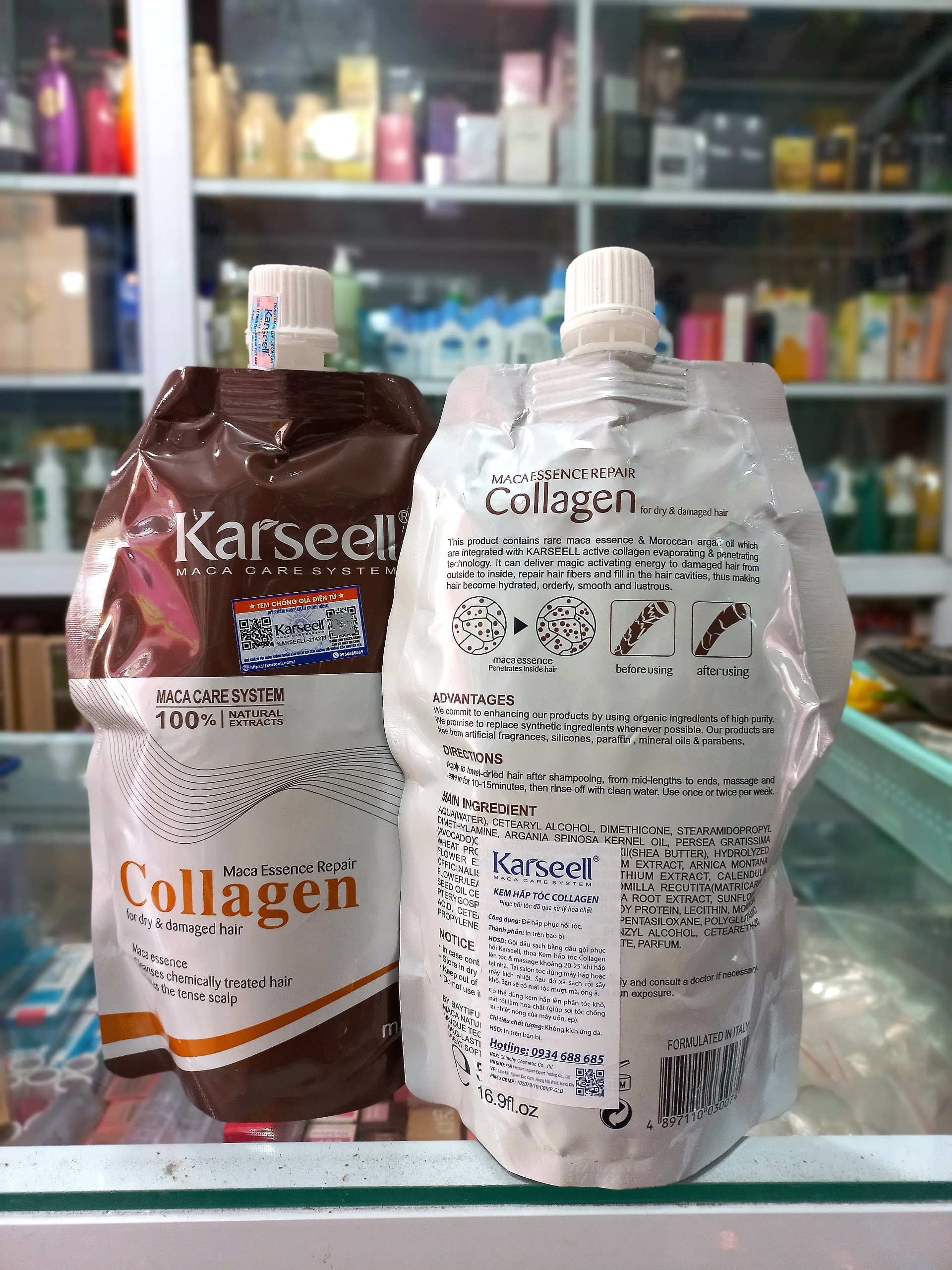 [HCM]Dầu hấp tóc Collagen Karseell