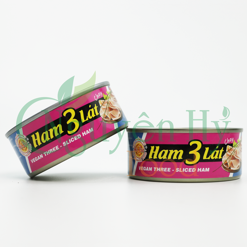 Ham 3 Lát Chay Âu Lạc _ 150g (Đồ hộp chay Âu Lạc _ Thực phẩm chay)