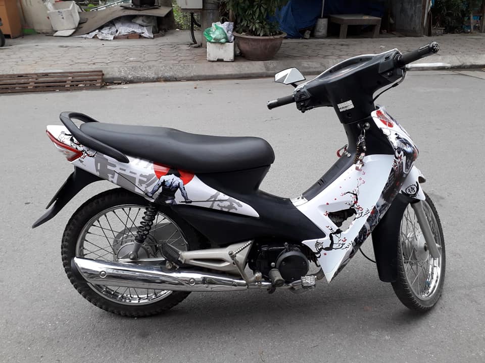 Stamp hooded Nouvo SX black red-degree stickers team boss decal motorcycle Nouvo SX black red-team hood Decal motorcycle Nouvo cheap beautiful and quality