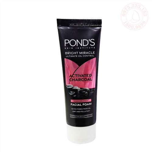 Sửa rửa mặt Pond đen 50g