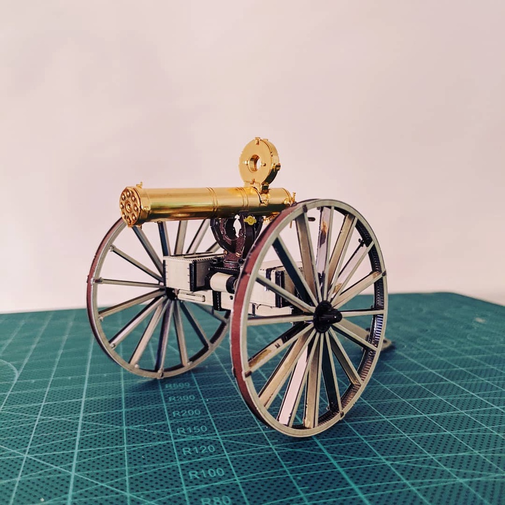 Mô Hình 3D Kim Loại Xe Gatling (chưa ráp)