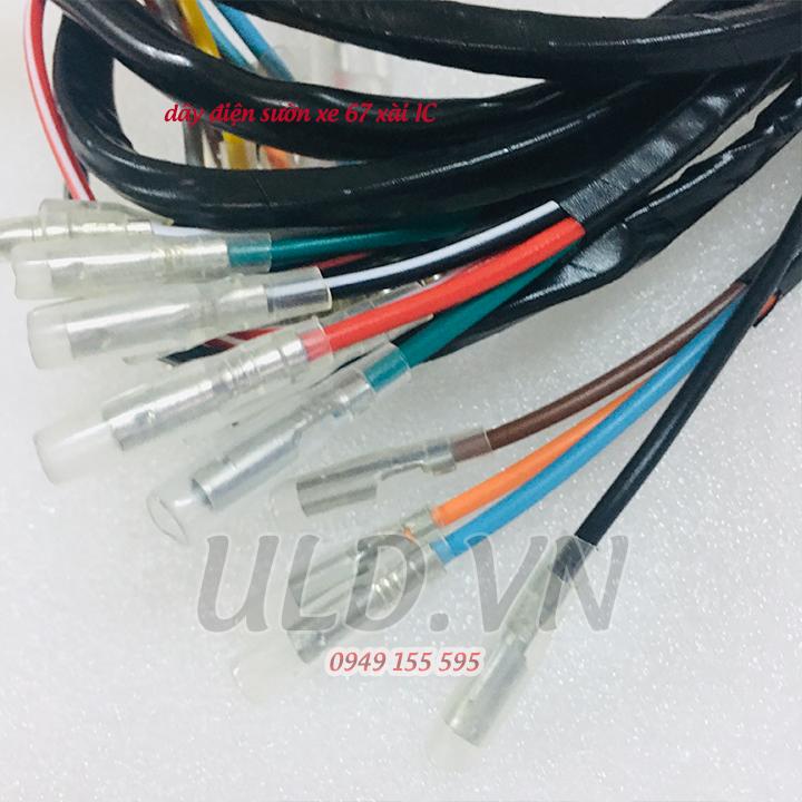 [HCM]dây điện sườn xe 67 xài IC
