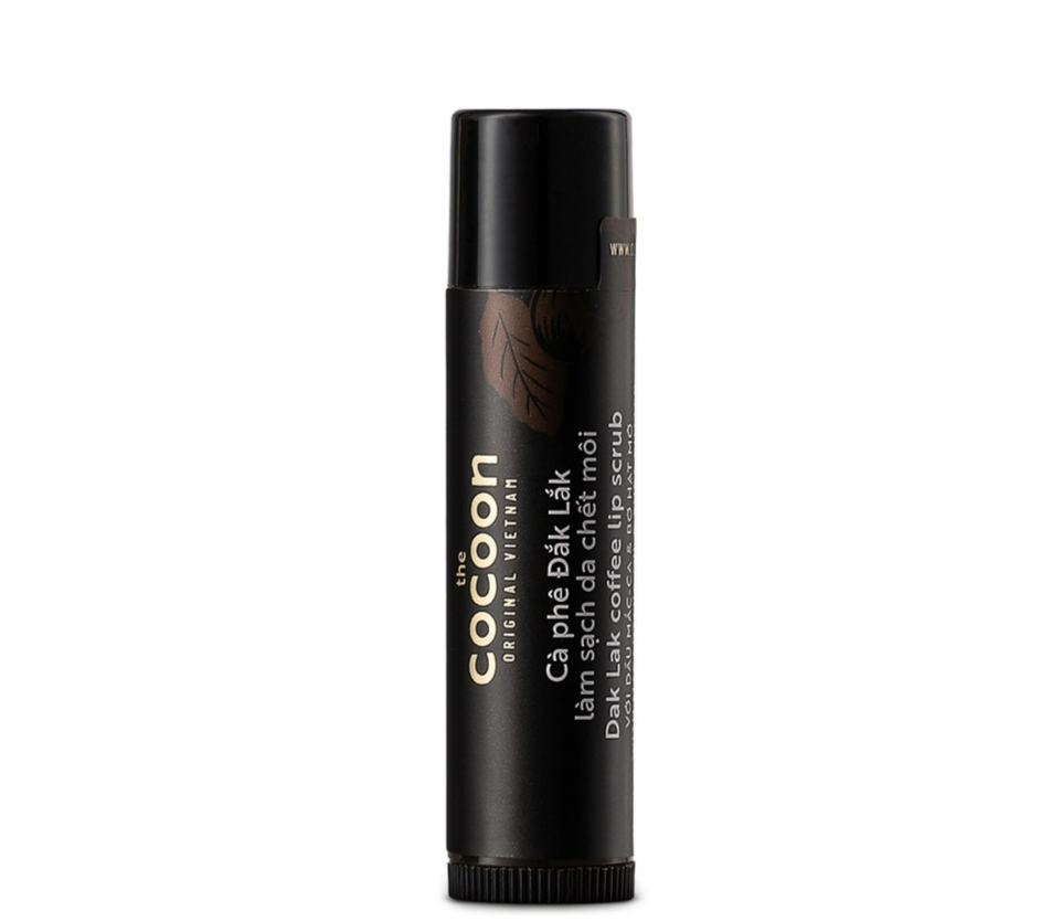 Tẩy da chết môi cà phê Đắk Lắk Cocoon môi ẩm mềm 5g