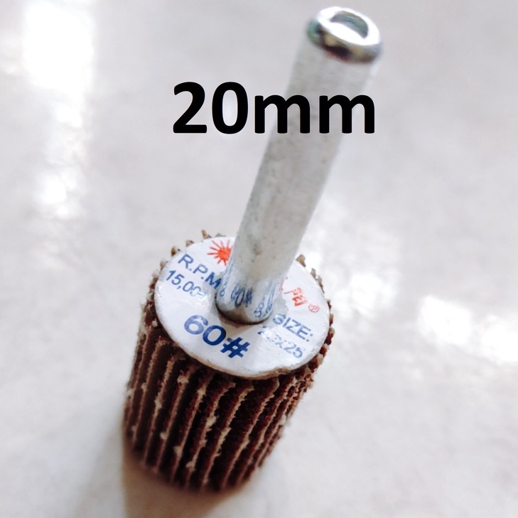 Đá mài nhám hình trụ chuôi 6mm