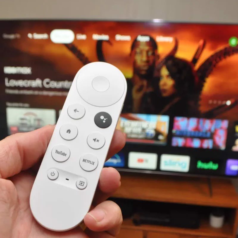 Google Chromecast with Google TV, chất lượng 4K HDR, ra lệnh Tiếng Việt