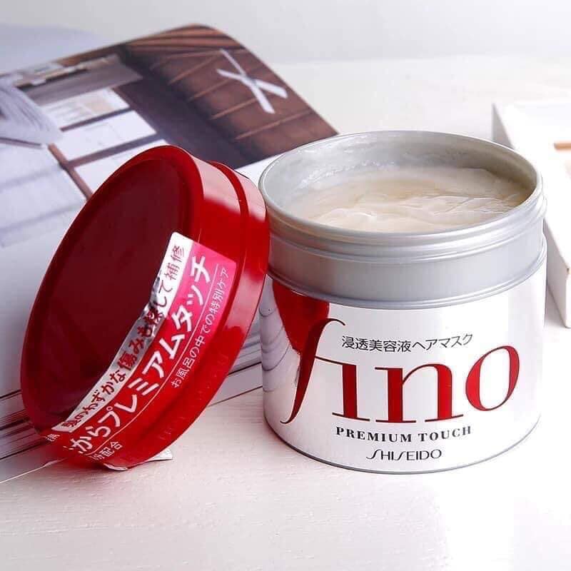 Kem ủ & hấp tóc Fino của Shiseido