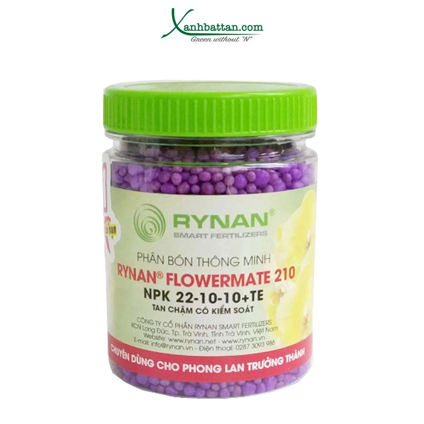 Phân Tan Chậm Cho Lan Rynan Flowermate 210 Dạng Thông Minh