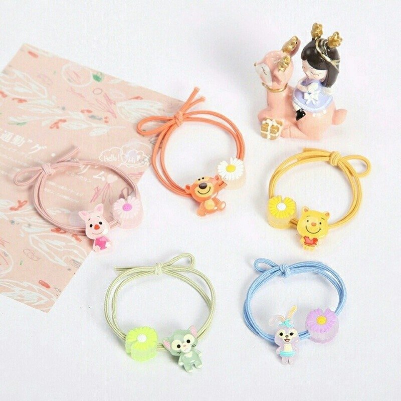 BỘ 02 THUN CỘT TÓC CUTE ĐÁNG YÊU