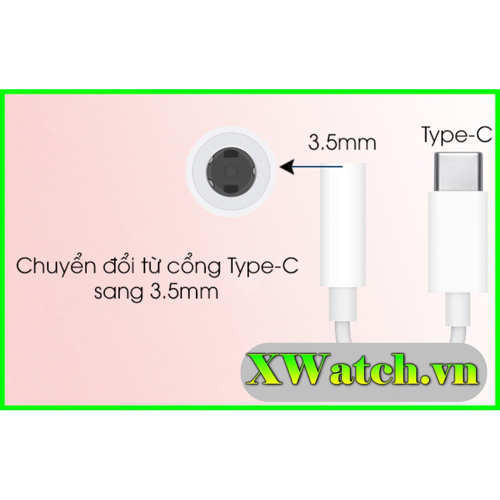 Jack chuyển âm thanh type c sang 3.5