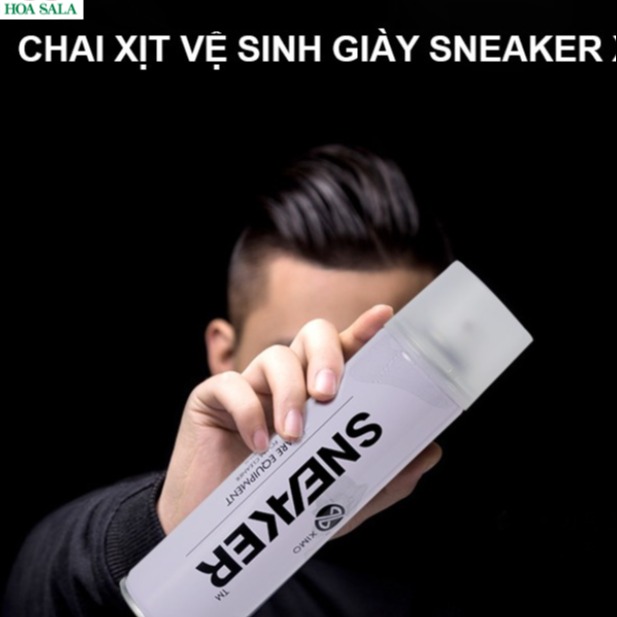Chai Xịt Tạo Bọt Vệ Sinh Giày Sneaker Cao Cấp 300ml