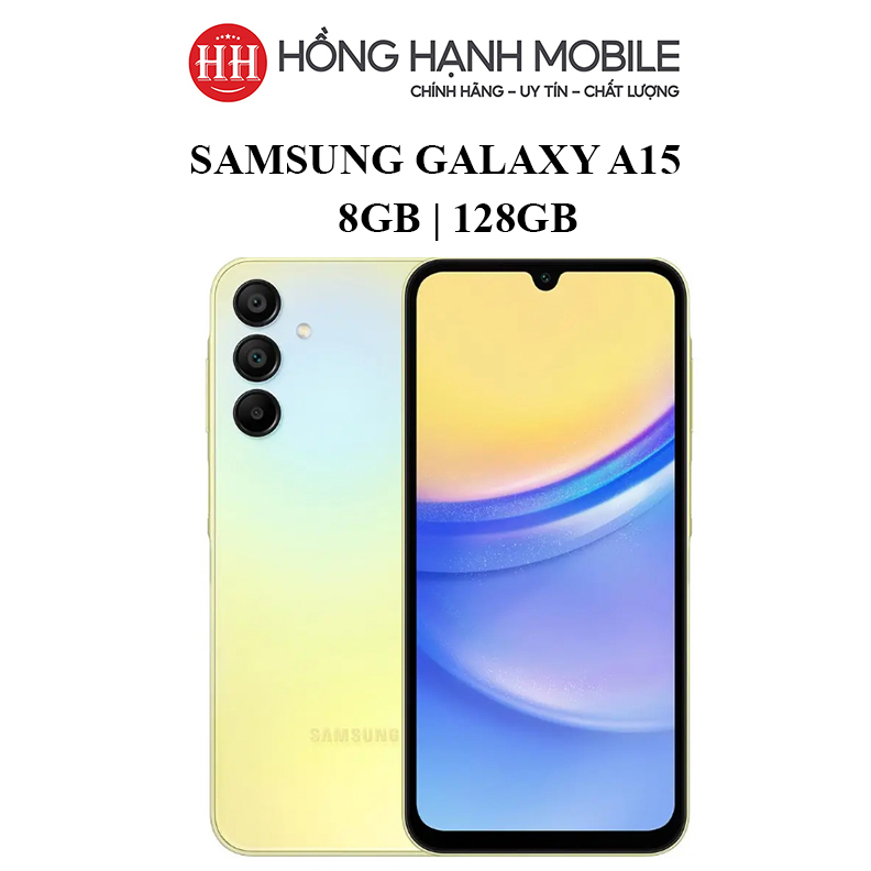 Điện Thoại Samsung A15 8GB/128GB - Hàng Chính Hãng