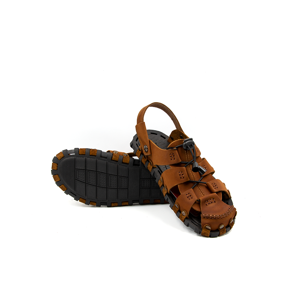 SIÊU SALE 6.6 | Giảm 30% đơn 199k - Sandal Rọ Nam Da Bò Thật Tomoyo TMS10103