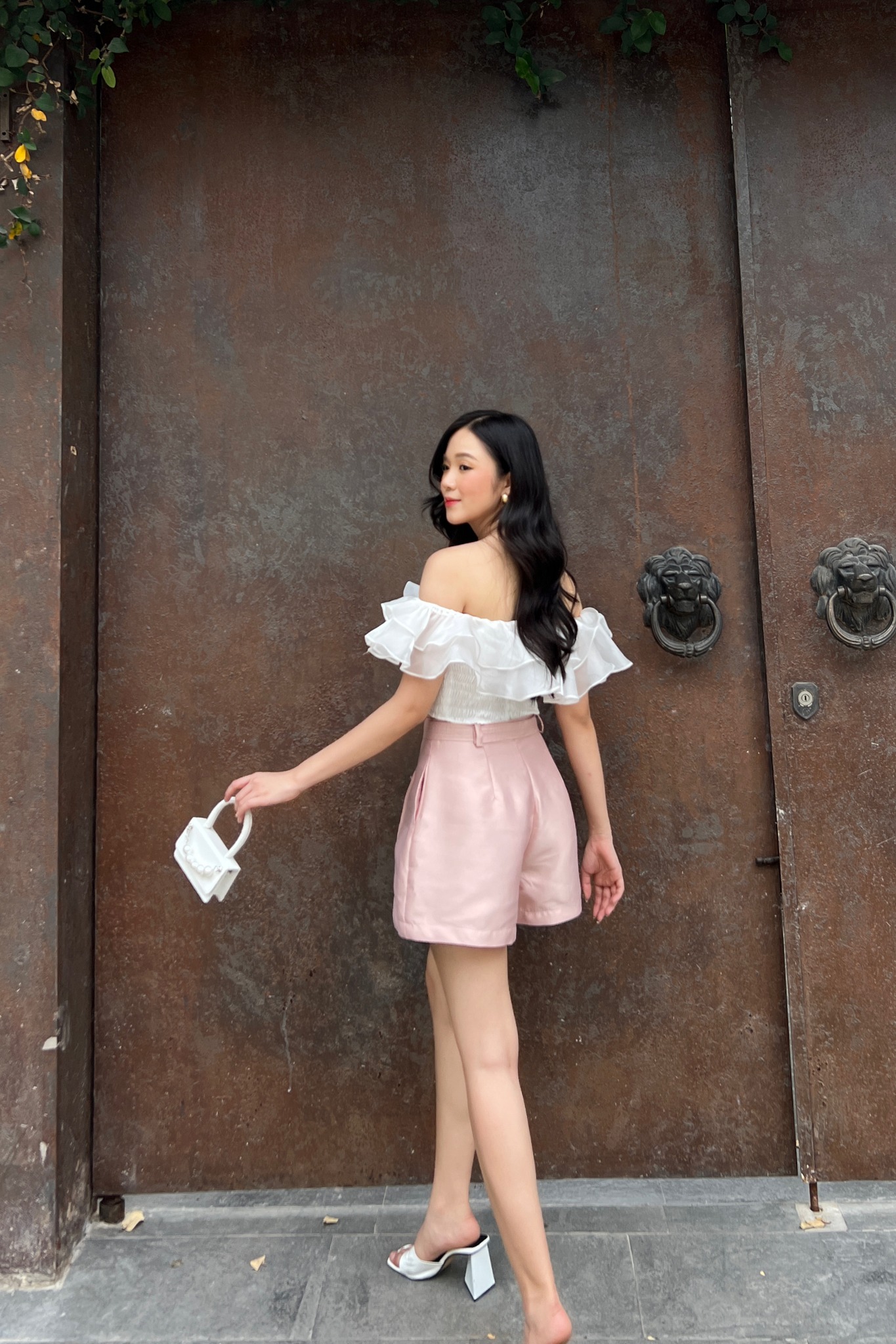 OLV - Áo Kattie Top in White