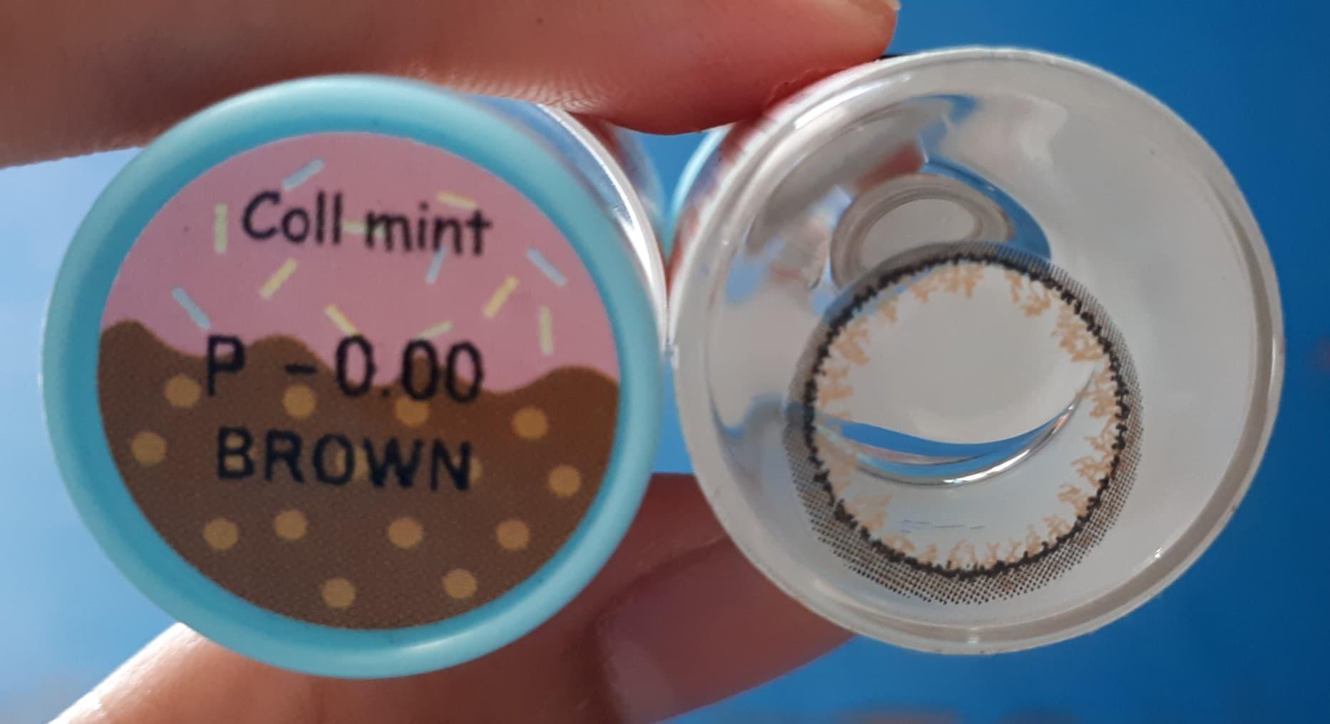 Lens Giãn Tròng Màu Brown (chọn mẫu vui lòng inbox Shop)