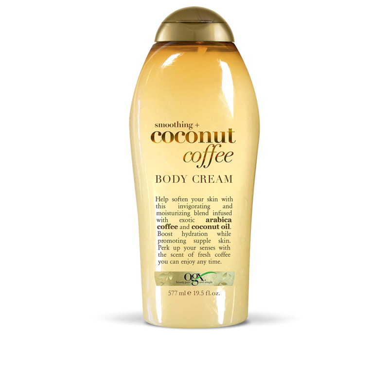SỮA TẮM VÀ TẨY TẾ BÀO CHẾT COCONUT COFFEE OGX 577ML