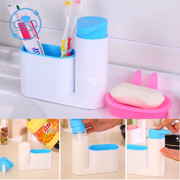 Hộp Đựng Nước Rửa Bát Nước Rửa Tay Đa Năng