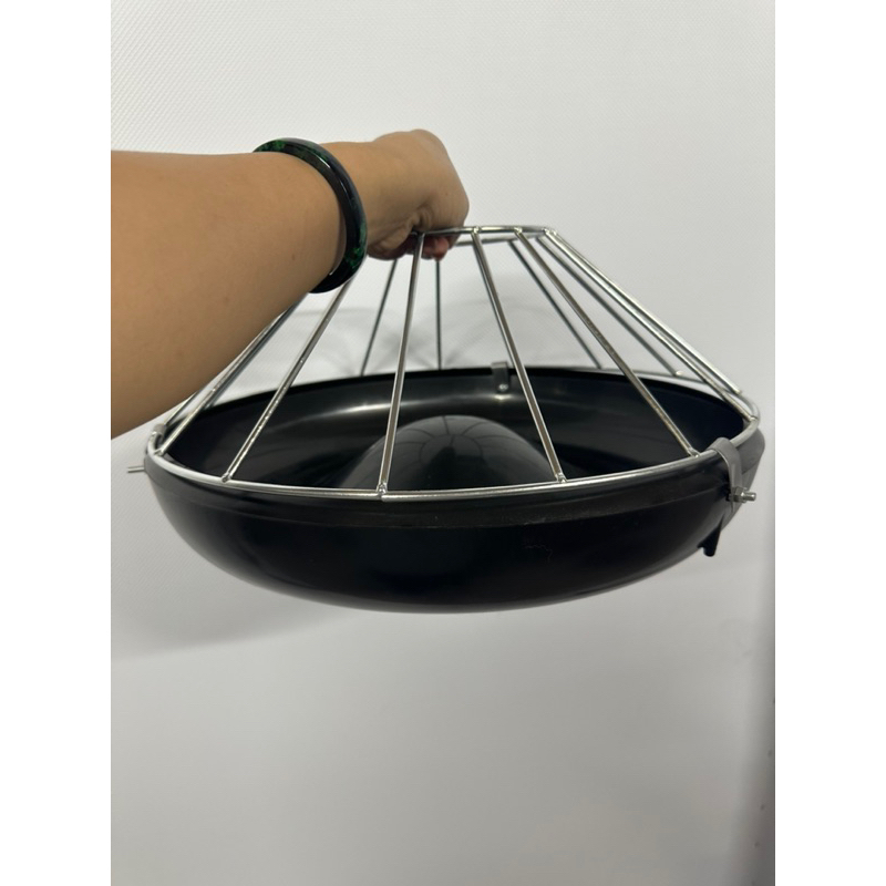 Máng ăn chống bới cho gia cầm