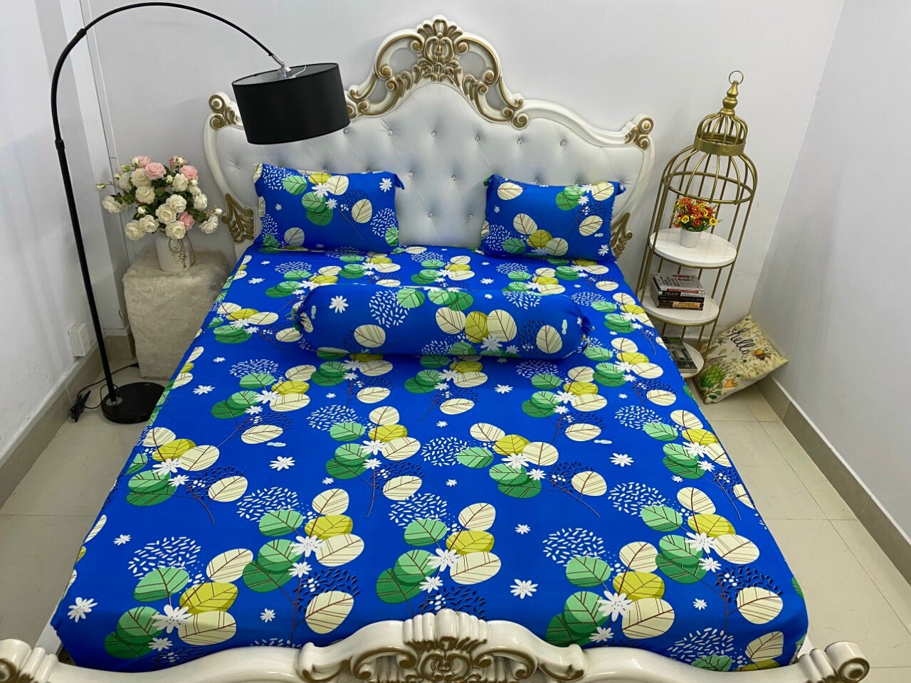 [HCM]Bộ Drap Thun Hàn Quốc mát lạnh { 4 món } đủ  size