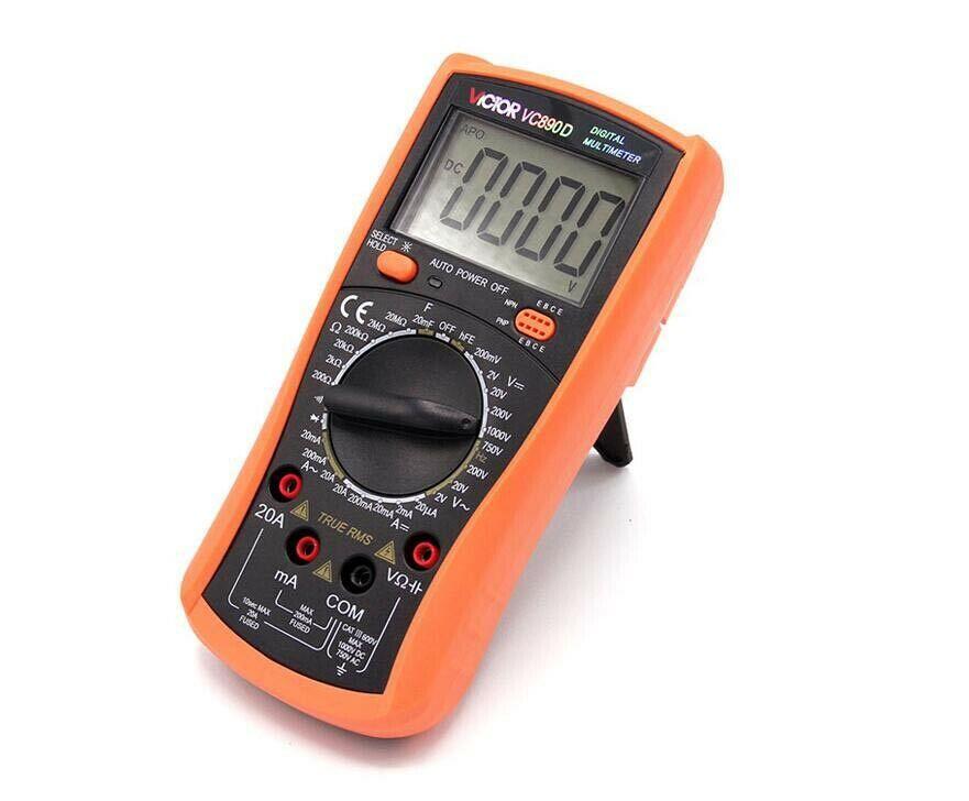Đồng hồ vạn năng vc890d victor hiển thị số
