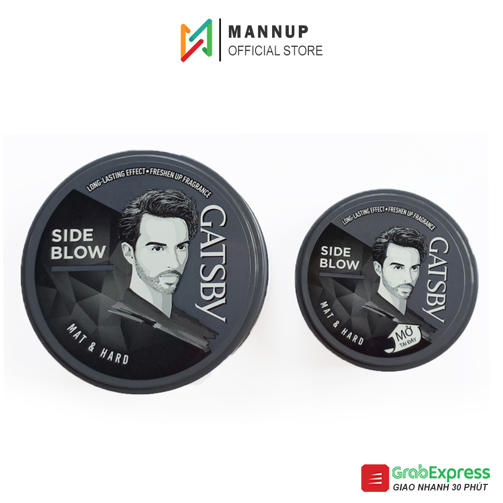 Sáp Vuốt Tóc Nam Gatsby Styling Wax (Hair & Free, Mat & Hard, Extreme Volume, Power & Spikes) 75g
