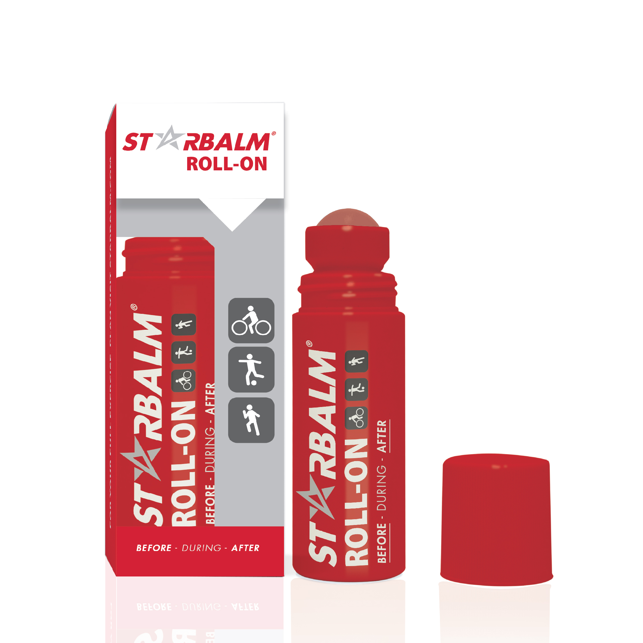 Chai Lăn Làm Nóng Starbalm 75Ml