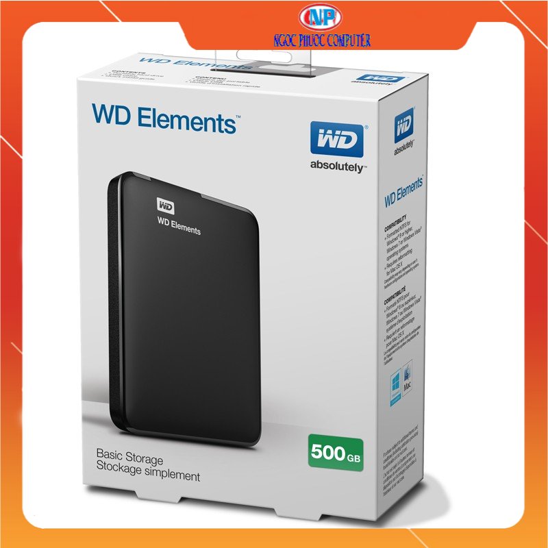 Ổ cứng Di Động 500GB WD