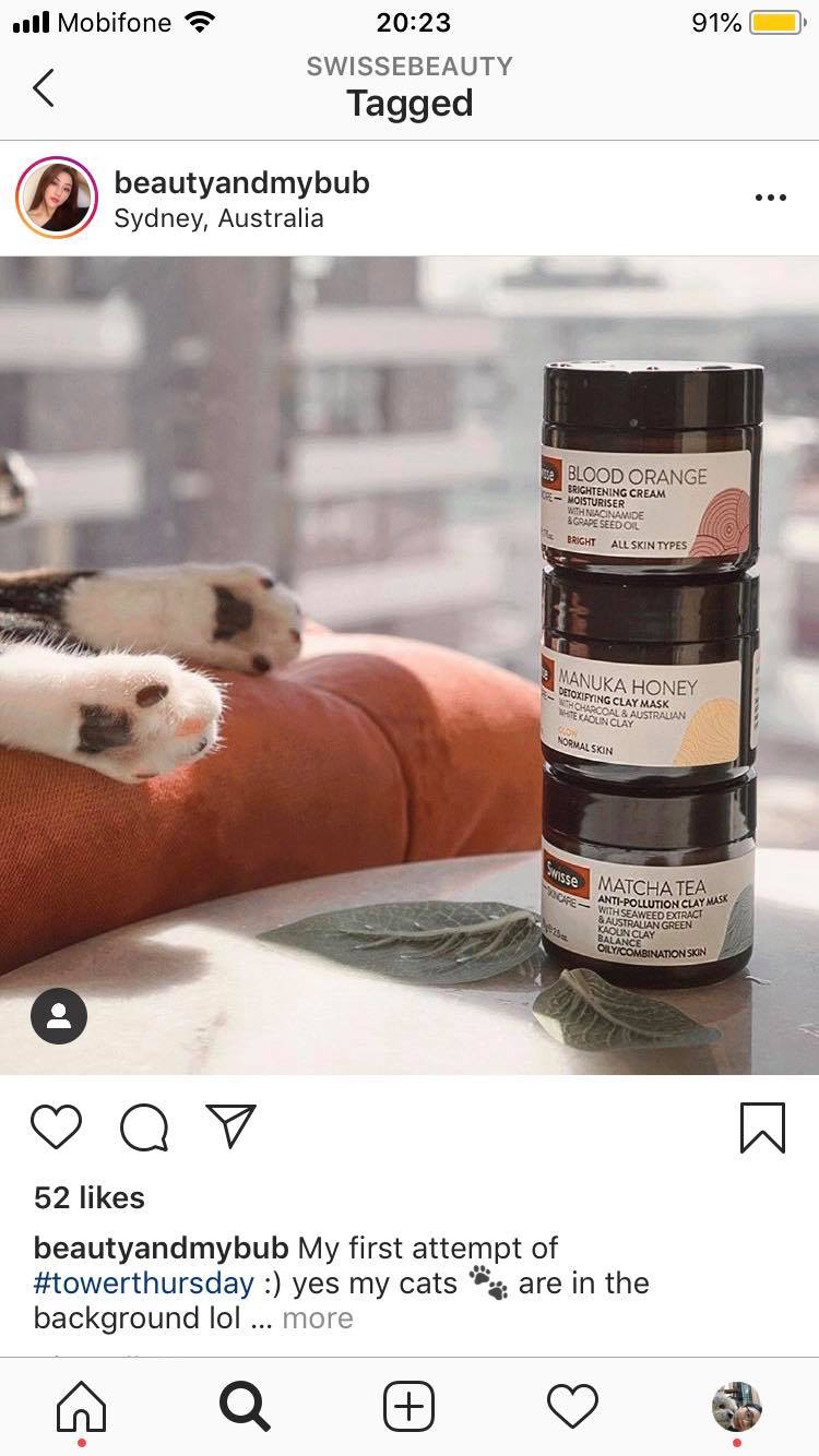 Mặt nạ đất sét Swisse Manuka Honey Clay Mask