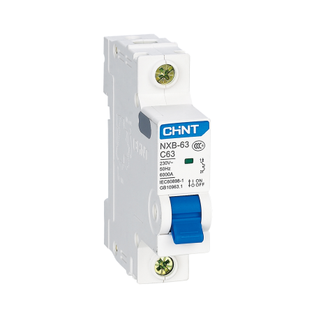 Mcb chint 1p 2a 6ka nxb-63 1p c2 6ka