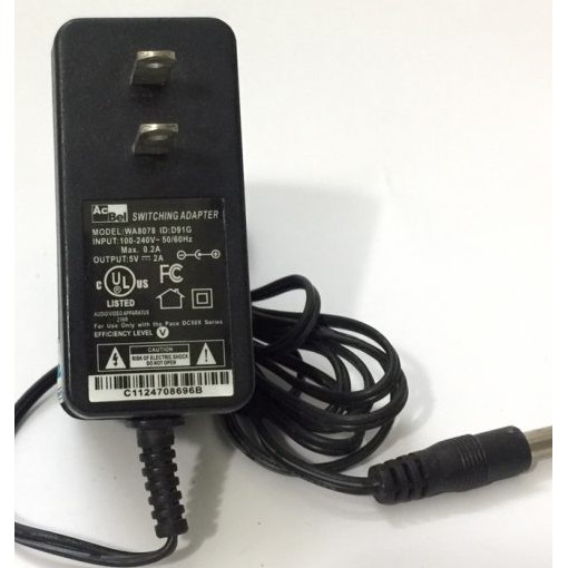 Adapter 5V-2A Acbel dùng cho camera IP, box android, swicth