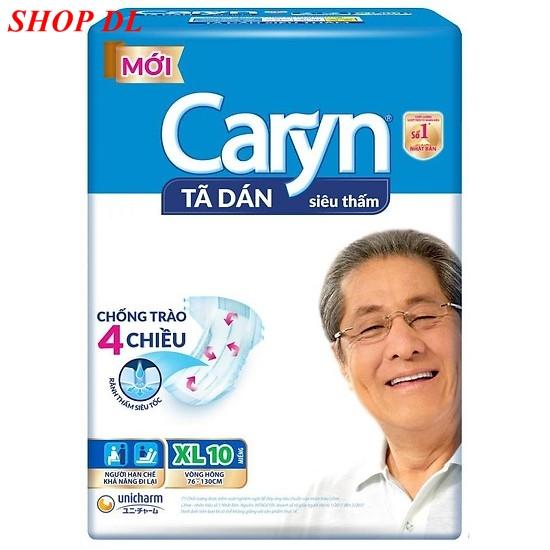 Tã dán Caryn size XL 10 miếng ( 60 - 90kg )