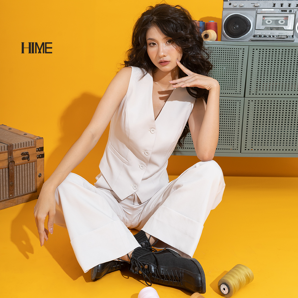 Áo gile HIME thiết kế dáng ôm H024