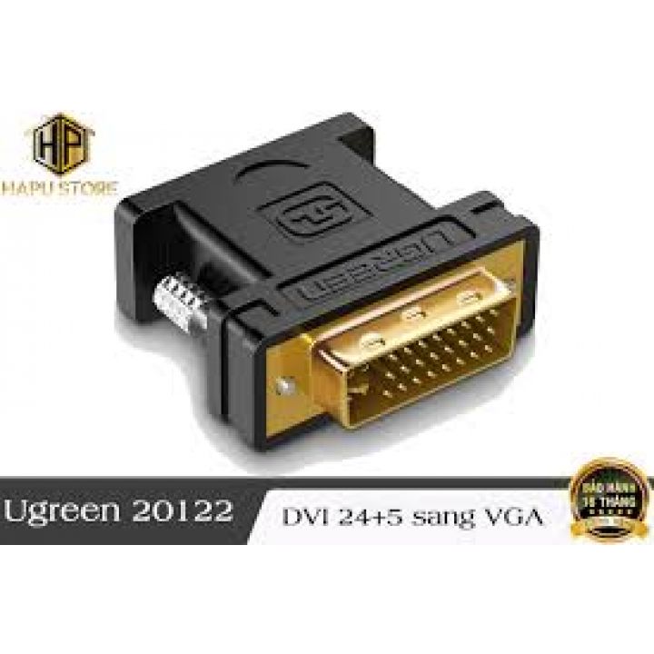 Cổng chuyển DVI (24+5) to VGA