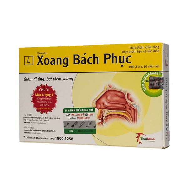 [HCM]XOANG BÁCH PHỤC - Giảm Dị Ứng  Bớt Viêm Xoang