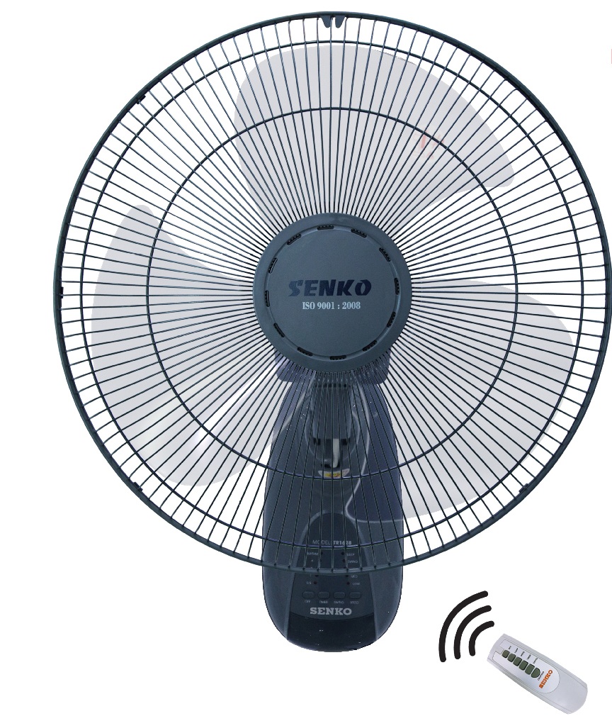 [HCM]Quạt treo Senko TR1683 (có điều khiển từ xa)QUẠT TREO TƯỜNG SENKO TR1683 (có remote điều khiển từ xa).Quạt điện cao cấp Senko TR1683 điều khiển từ xa bằng Remote màu ngẫu nhiên - Hàng chính hãng BẢO HÀNH 1 ĐỔI 1