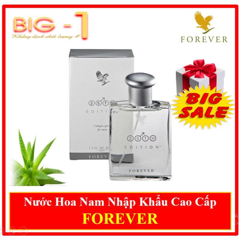 Nước hoa nam Cao cấp - Forever 25TH Edition Cologne Spray For Men -tặng tất nam khử mùi kháng khuẩn