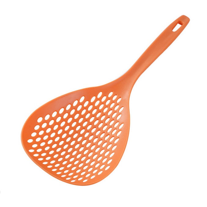 Noodles, food skimmer spoon
