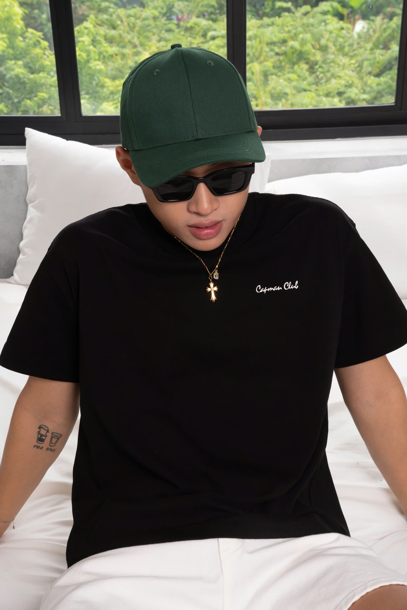 Mũ lưỡi trai trơn basic CAPMAN CLUB nam nữ unisex CM99