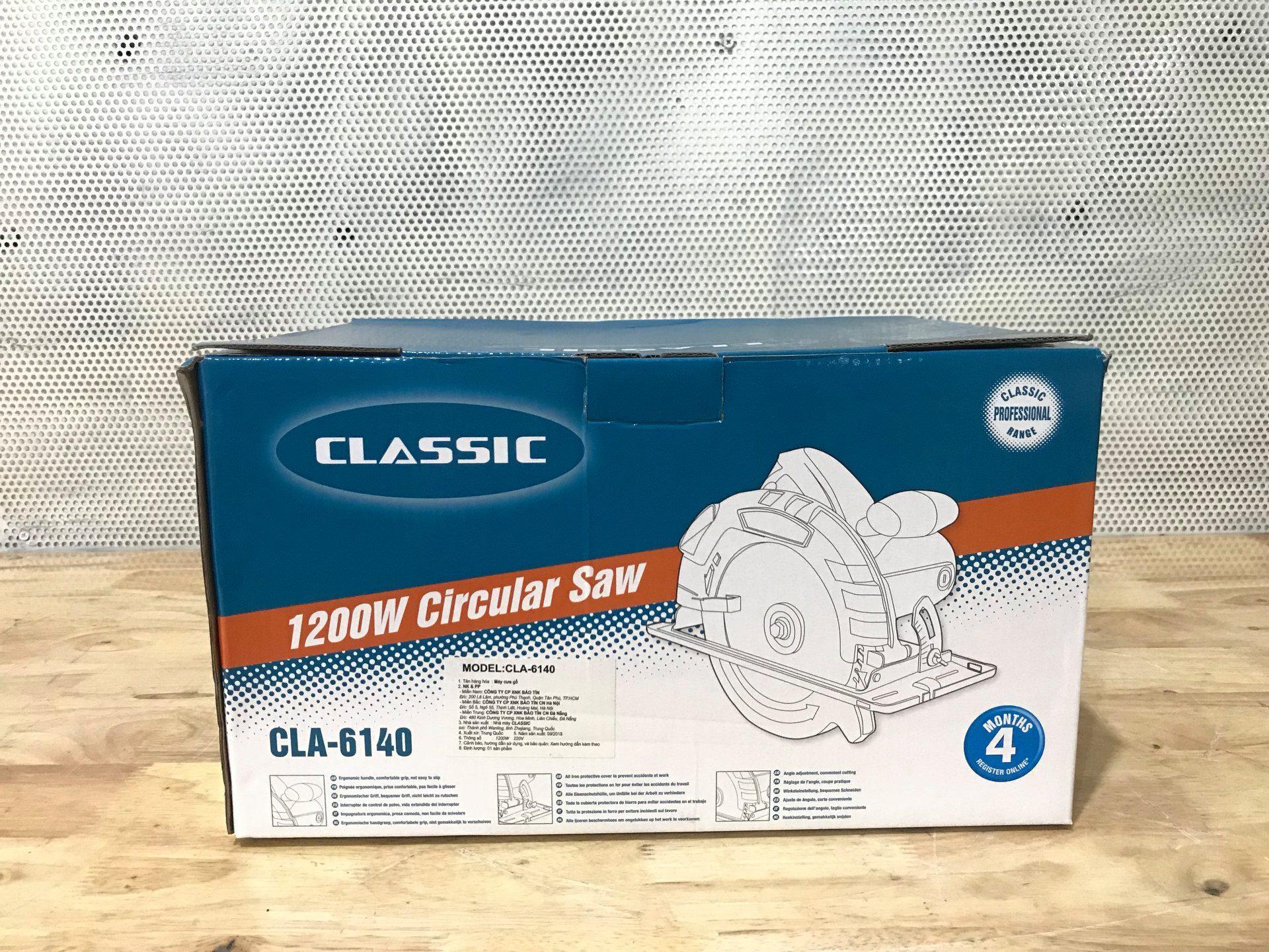 Máy cưa đĩa 185mm CLASSIC CLA-614A, Công suất 1050W