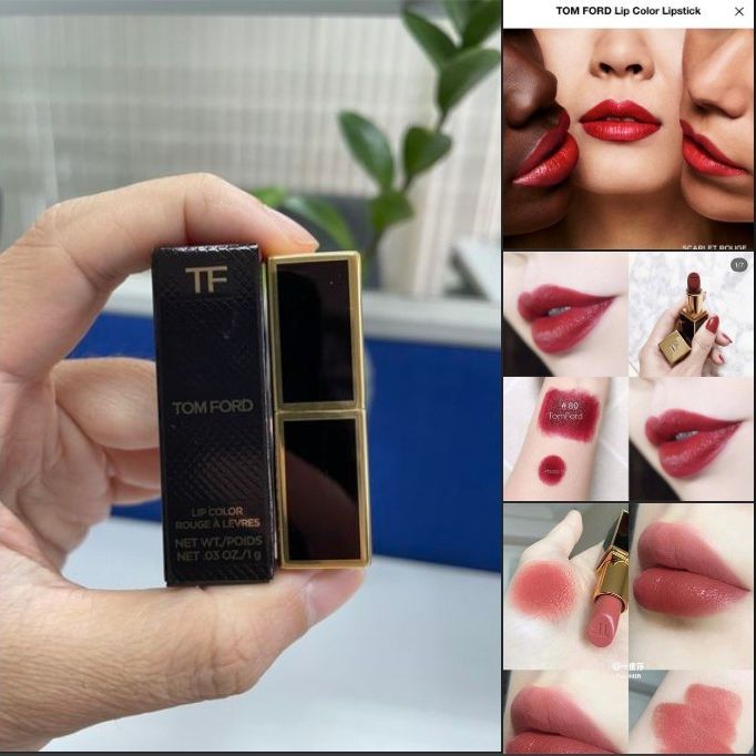 SON MÔI TOM FORD MÀU 03/16/80 - SIZE MINI 1G (Hàng nhập Mỹ)