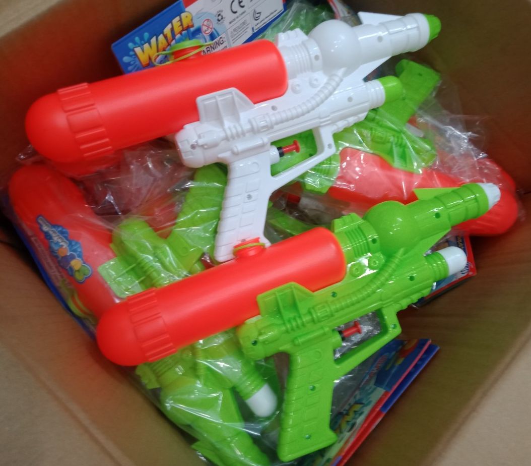 Large Superhero Water Gun Toy - 35 cm