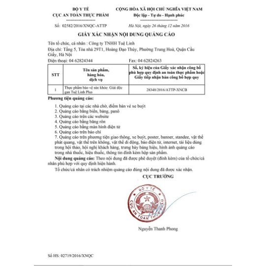 Combo 2 Hộp Giải Độc Gan Tuệ Linh [Tặng 1 Gói Cao Cà gai leo 10g]