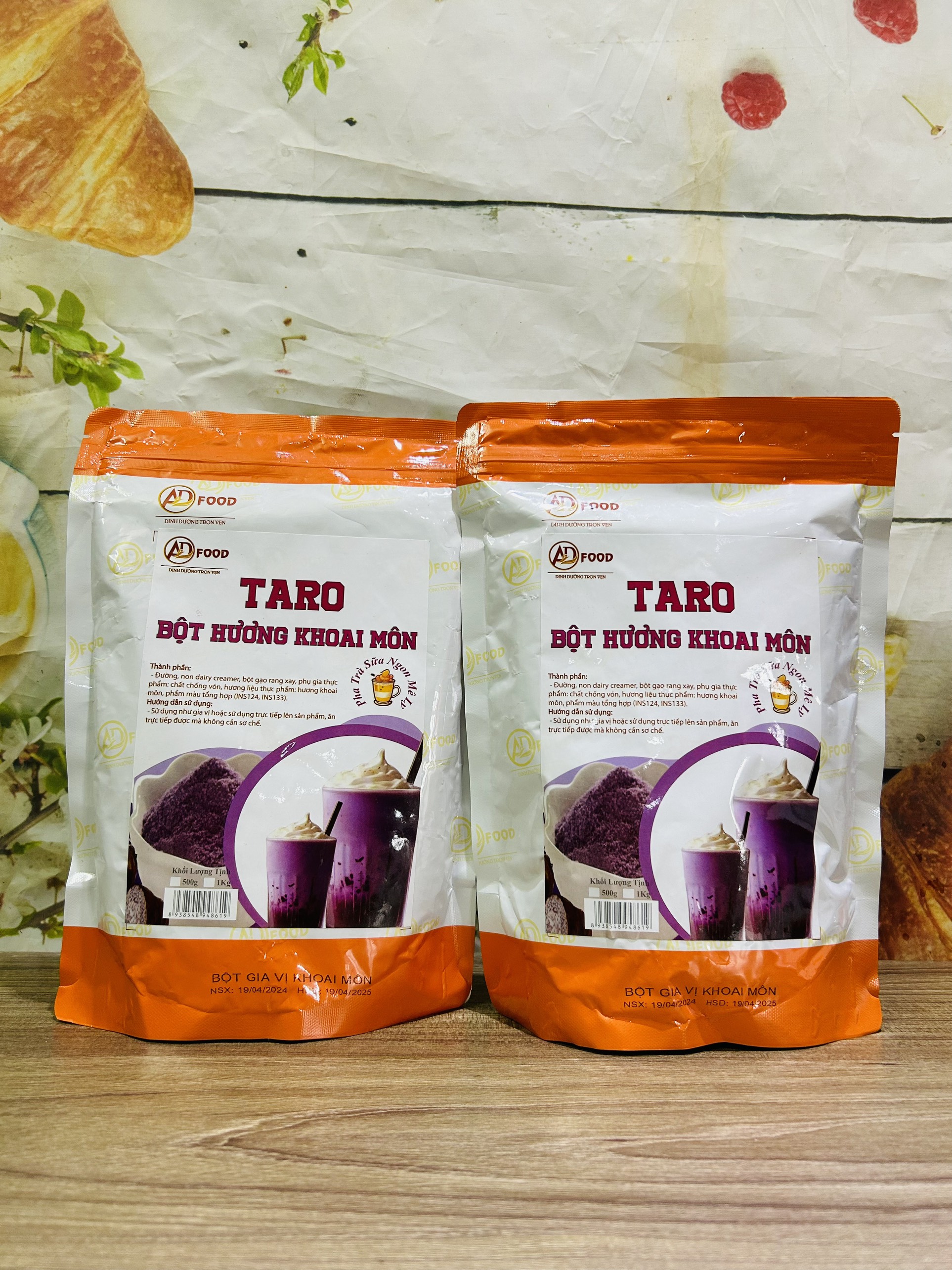 500g Bột pha trà sữa khoai môn