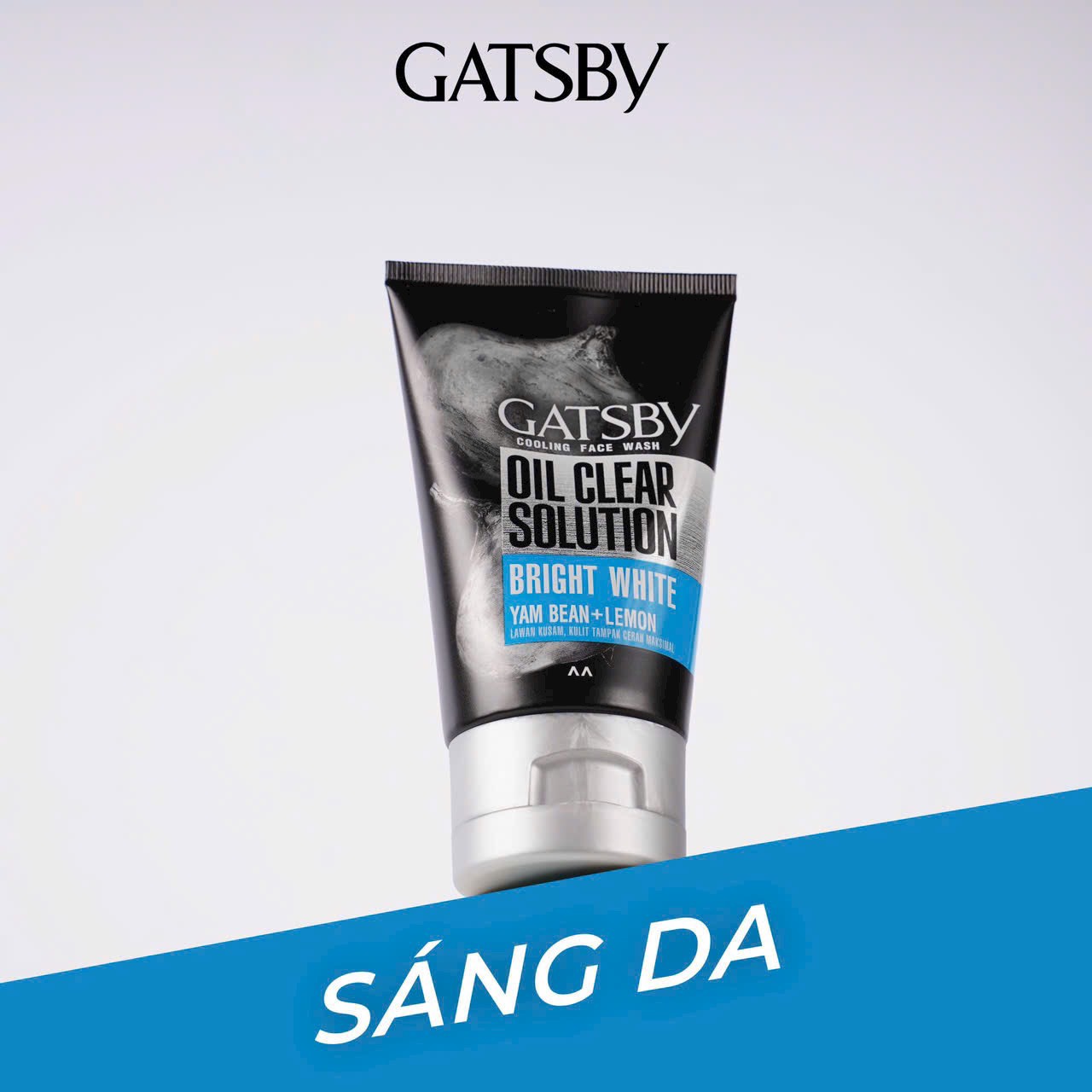 Sữa rửa mặt Gatsby Oil Clear Solution 100g, sữa rửa mặt kiềm dầu