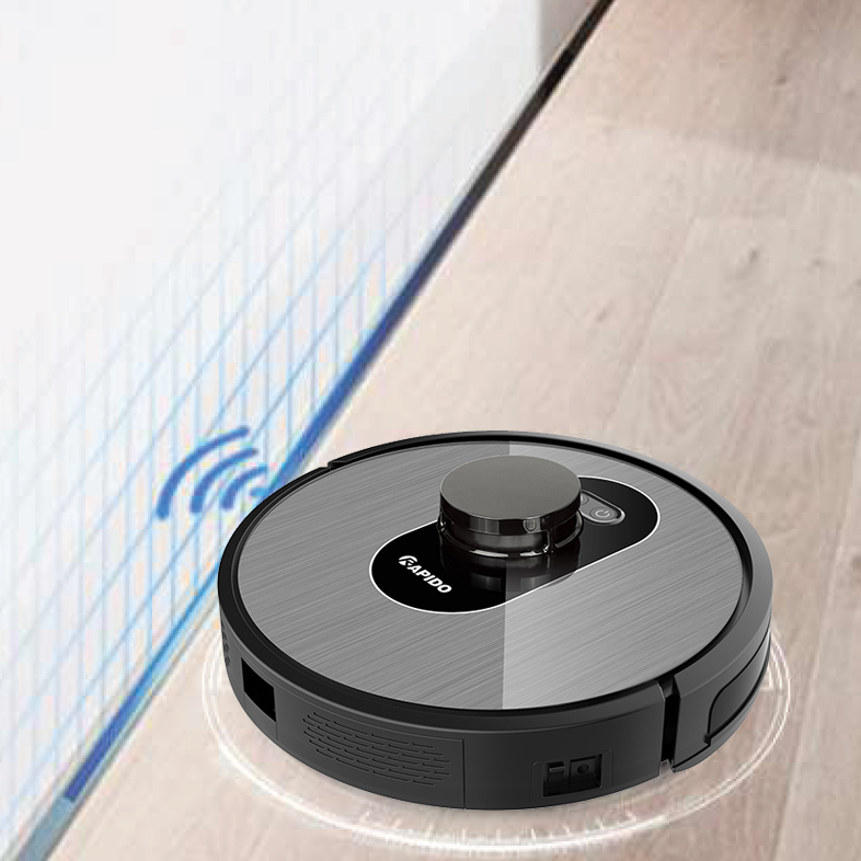 Robot hút bụi và lau nhà Rapido R8S