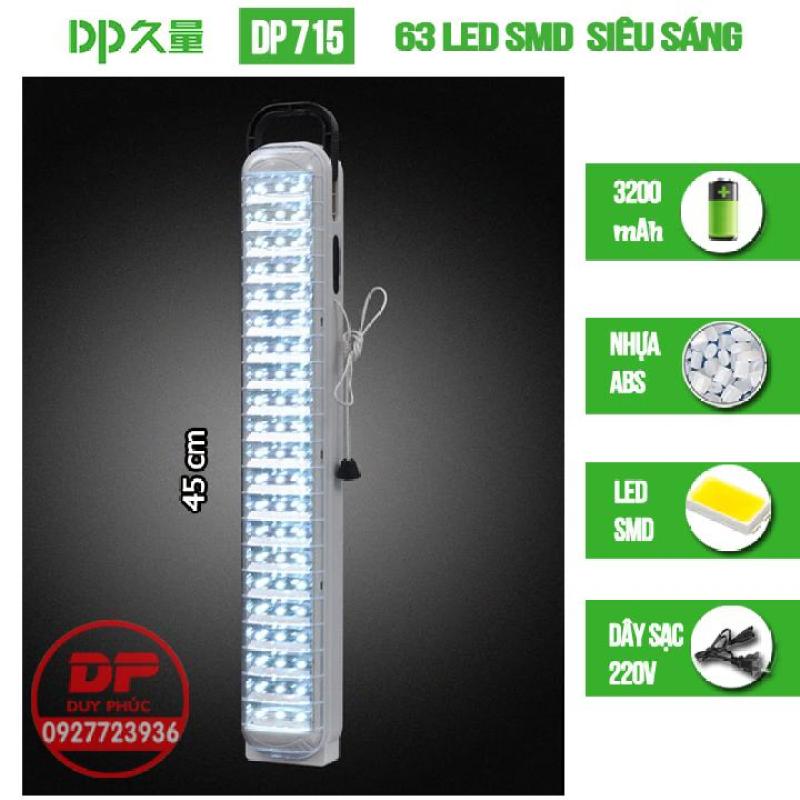 Bảng giá ĐÈN SẠC TREO TƯỜNG DP 715 - 63 LED SMD
