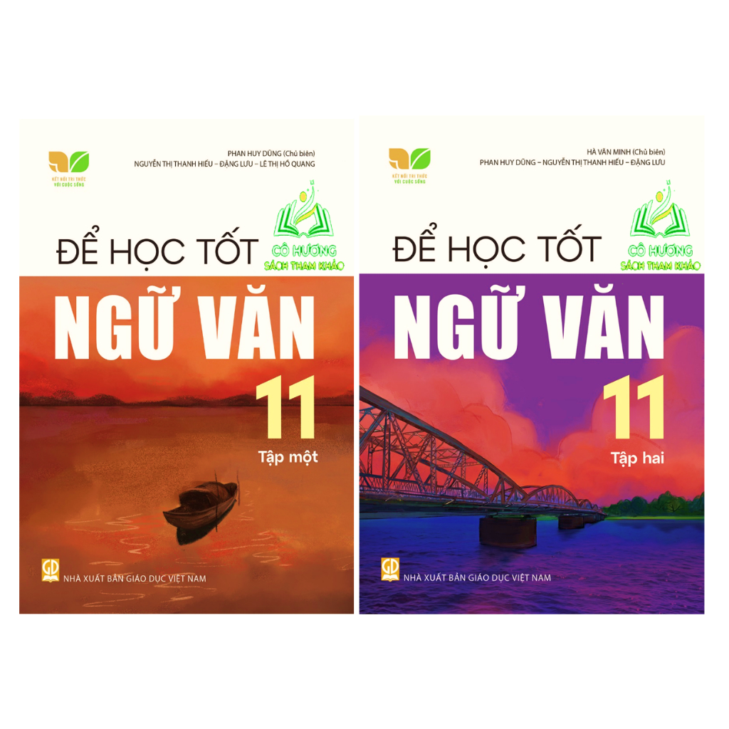 Sách - combo để học tốt ngữ văn 11 - tập 1 + 2 - đn
